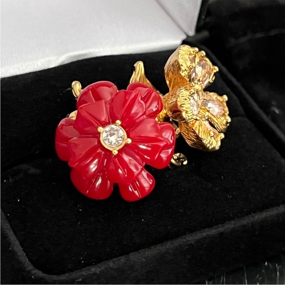 Alexander McQueen Flower Ring - Picture 10 of 16